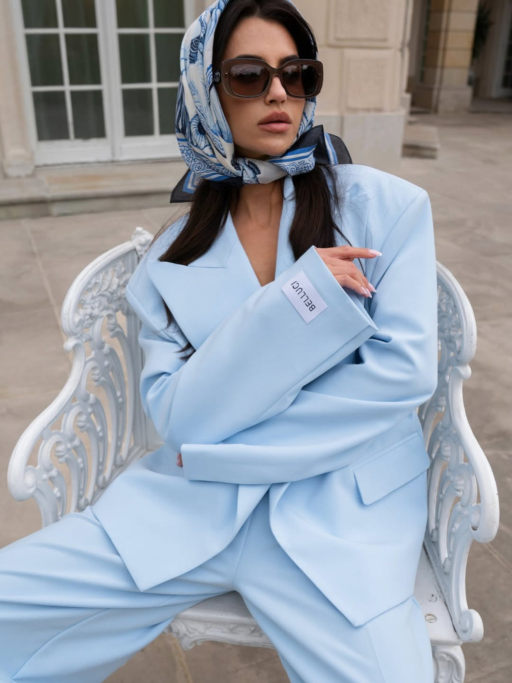MARYNARKA BELLUCI BOSTON BABY BLUE