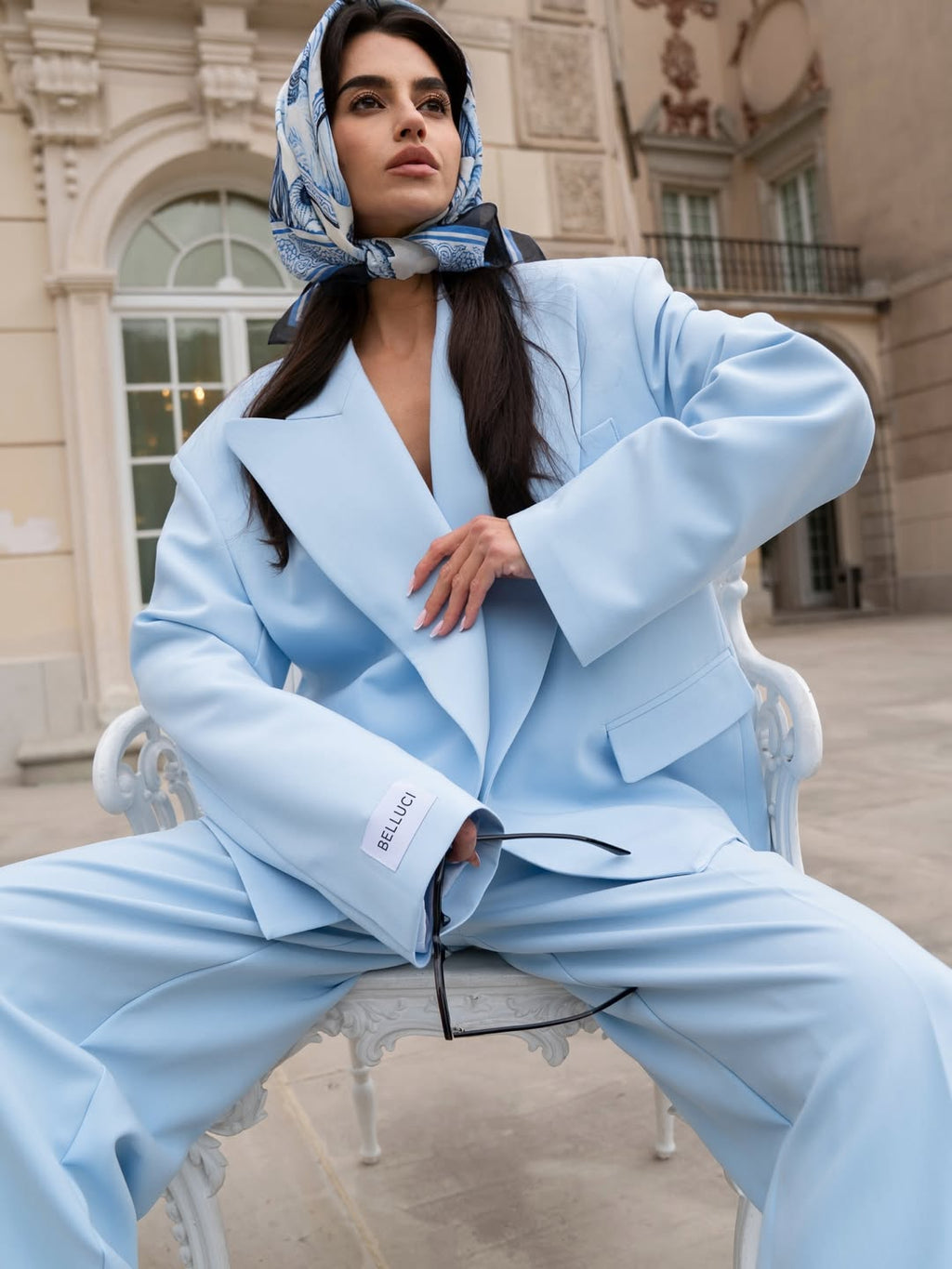 MARYNARKA BELLUCI BOSTON BABY BLUE