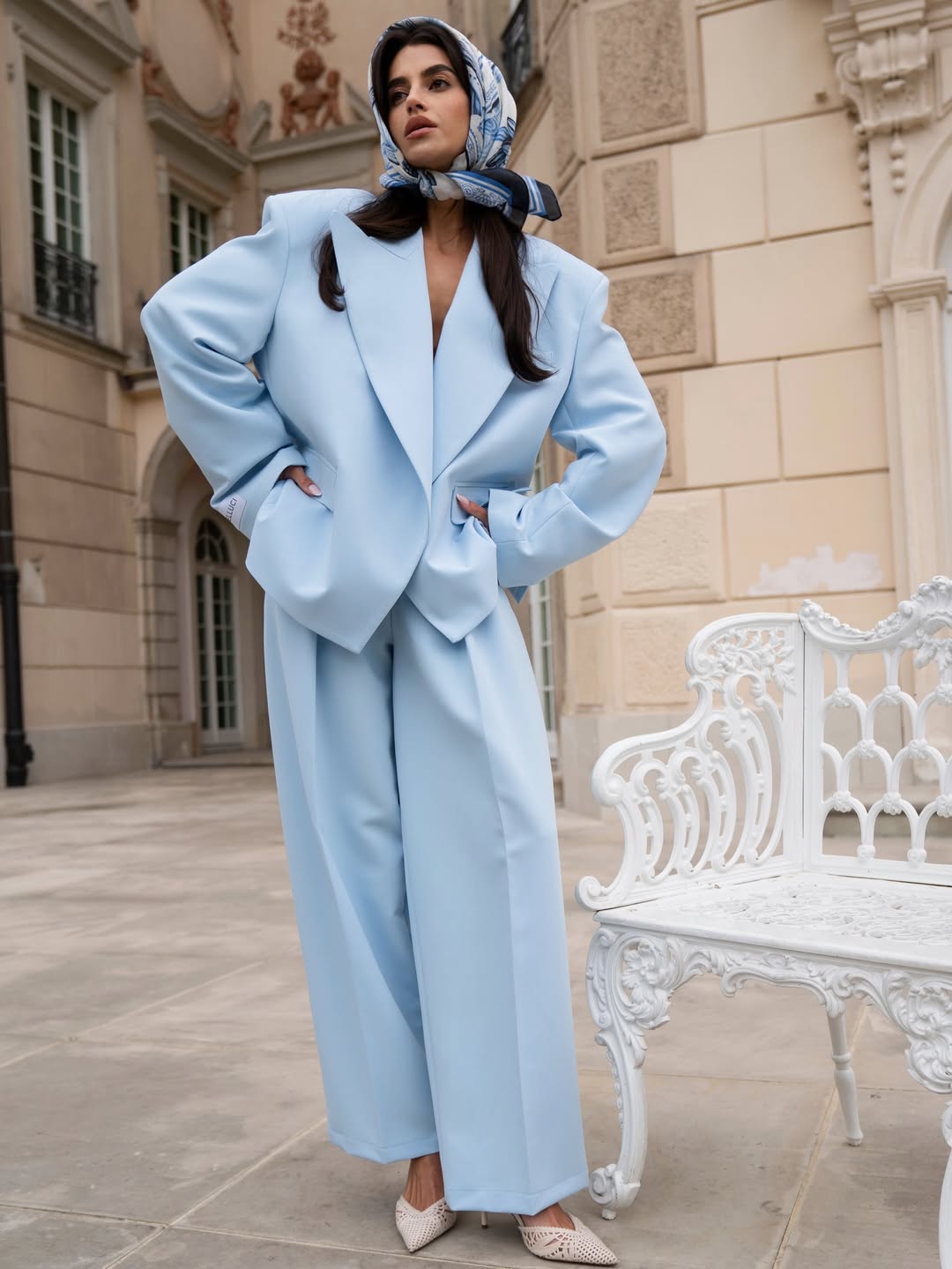 MARYNARKA BELLUCI BOSTON BABY BLUE
