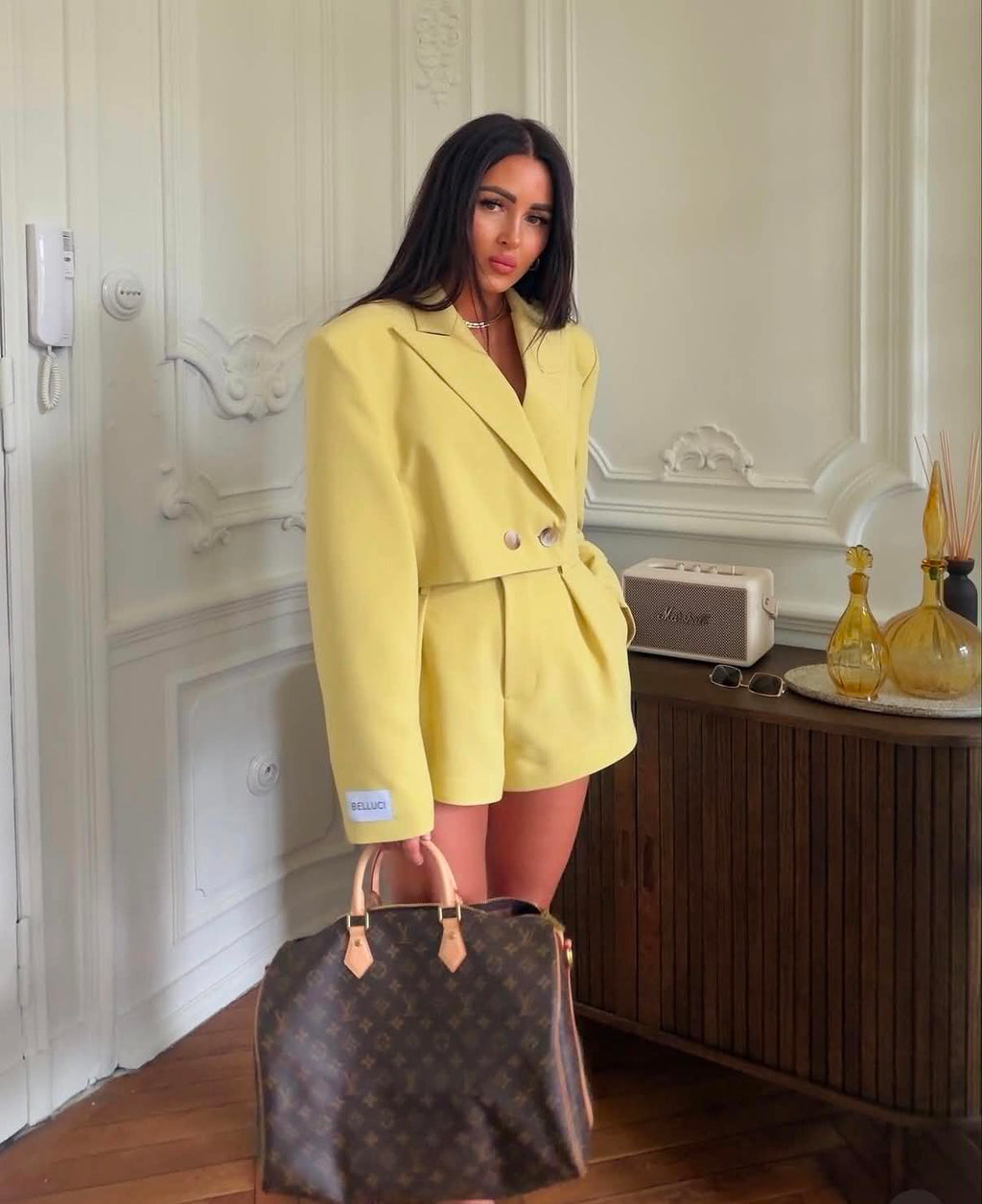 MARYNARKA BELLUCI VOGUE BANANA YELLOW